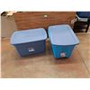 Image 1 : **Sterlite & Tuff Plastic Storage Totes w/Lids - PICKUP ONLY