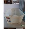 Image 2 : **Plastic Storage Containers, Some Damage, PICKUP ONLY