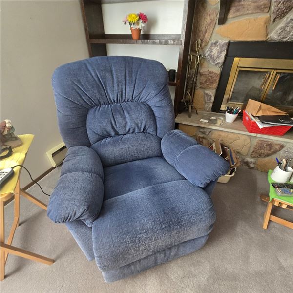Reclining Chair with Massaging Controls, working