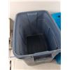 Image 2 : (2) Storage Bins (Largest Is 23x18x16") - Cannot Ship