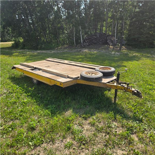 Utility Trailer 6.6' x 11' - Located offsite in Christopher Lake, SK1-1