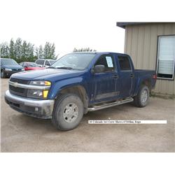2006 Chev Colorado 4x4 Crew