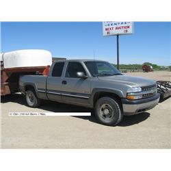 2001 Chev 2500 HD 4x4 Truck