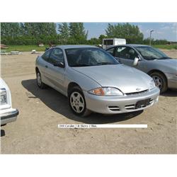 2000 Chev Cavalier 2 dr