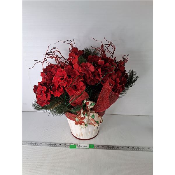 Artificial Christmas Bouquet 20"