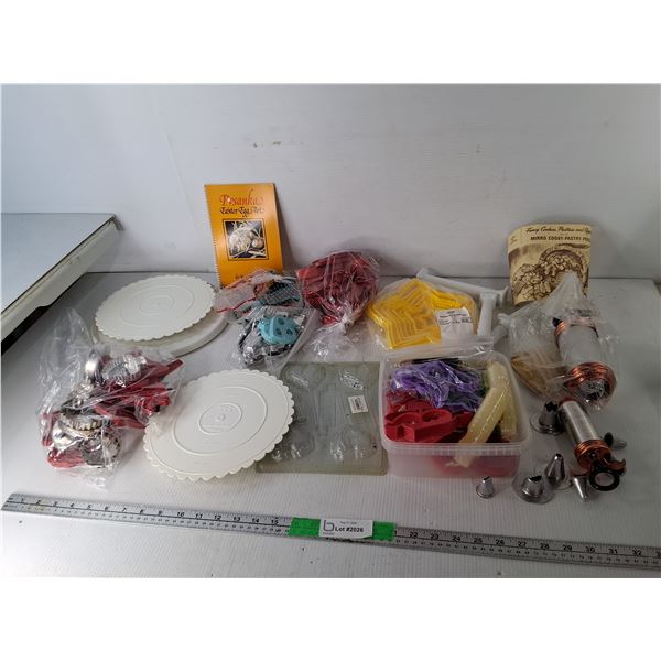 Cookie Cutters, Cake Decorator, Easter Egg Art Book, Misc,