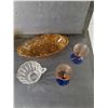 Image 2 : Brass Coinbank, Creamer, Sugar Bowl, Candy Dish, Misc.