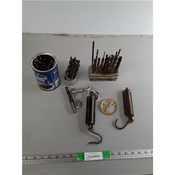 Drill Bits & Spring Balance Scales