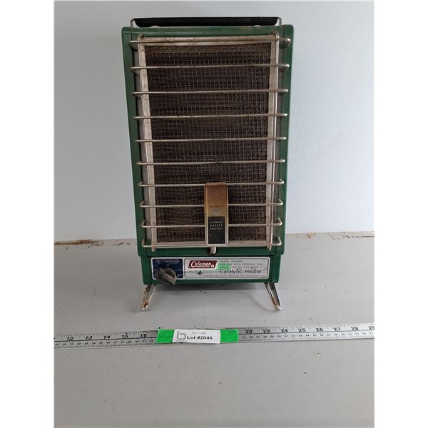 Vintage Coleman Catalytic Heater, Pickup Preferred