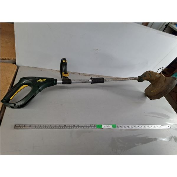 Yardworks Weed Trimmer, Battery & Charger- As Is, Can't Ship