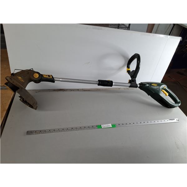 Yardworks Grass Trimmer, Battery & Charger-As Is, Can't Ship