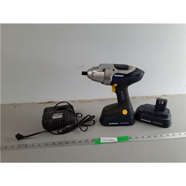 Mastercraft Drill, Batteries & Charger- Can't Ship