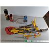 Image 1 : Spray Adhesive, Air Pressure Gauge, Pegs, Misc. Can't Ship