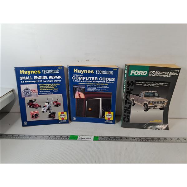 Manuals- Small Engine Repair, Computer Codes, Ford Pickups 1976-86