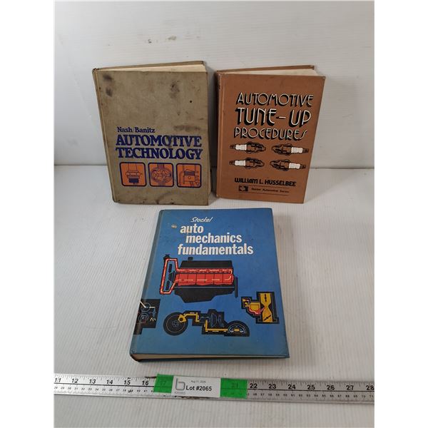 (3) Vintage Automotive Books
