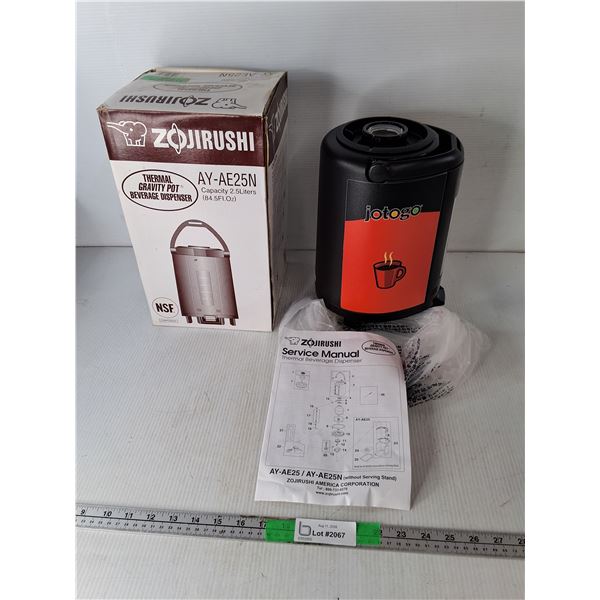 Thermal Beverage Dispenser- Appears NIB
