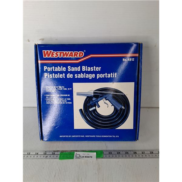 Westward Portable Sand Blaster