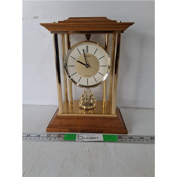 Seiko Anniversary Clock 10.5"- As Is