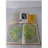 Image 2 : (2) Humor Books & Vintage Canadian Atlas