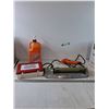 Image 1 : Hand Cleaner, First Aid Box Only, Untested Sprinkler and Black & Decker Electric Stapler As-Is