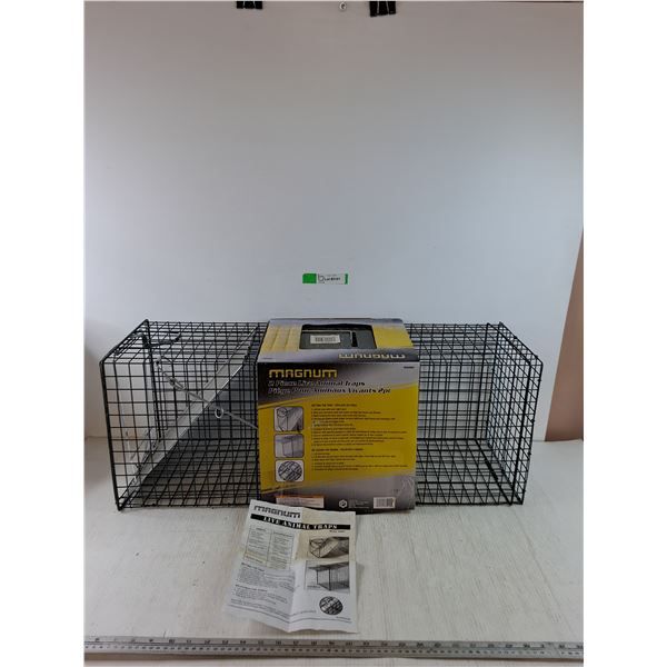 Magnum 2 Piece Live Animal Trap Untested for Small Game, Pickup Only