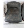 Image 3 : (2) Tractor Seats As-Is and (3) 13" Boat Seat Pedestals, Pickup Only