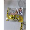 Image 4 : (2) Safety Glasses Sealed, Metal Trash Bin, Co-Op Bag, Net Bag, Laundry Basket