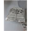 Image 5 : (2) Safety Glasses Sealed, Metal Trash Bin, Co-Op Bag, Net Bag, Laundry Basket