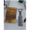 Image 4 : Nutcracker, Spoon, Pell Gun Oil, 8 Ball Bottle Stopper, Air Rifle Pellets, Misc
