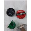 Image 6 : Nutcracker, Spoon, Pell Gun Oil, 8 Ball Bottle Stopper, Air Rifle Pellets, Misc