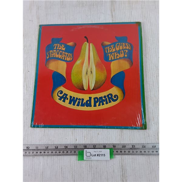 (1) Vinyl Record, The Staccatos, The Guess Who A Wild Pair