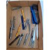Image 5 : (7) Tape Measures, (2) Chisels, (5) Pencils, Misc
