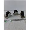 Image 5 : (3) Straight Caster wheels, (2) Rotating Caster Wheels