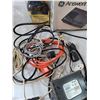 Image 12 : Assorted Wires Untested, HDMI Cbale, (2) Hard Drives, Internet Adapter, Answering Machine with Box