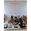 Image 1 : Assorted Wires Untested, HDMI Cbale, (2) Hard Drives, Internet Adapter, Answering Machine with Box