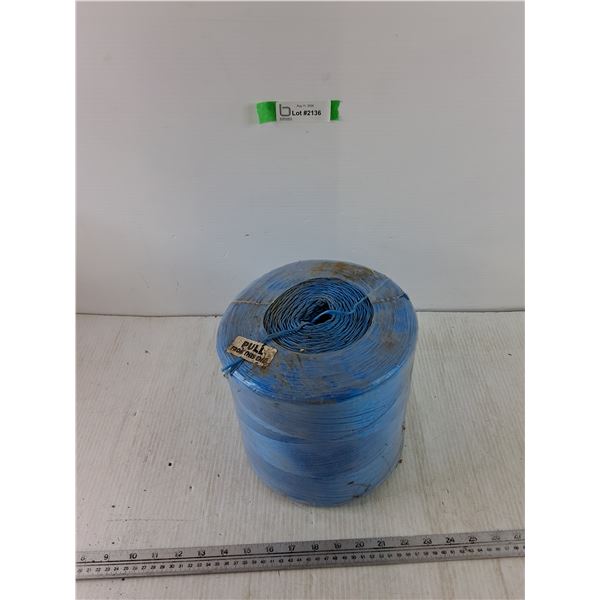 Blue Polypropylene Strapping Twine, Pickup Only