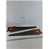 Image 1 : (2) Hand Saws