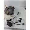 Image 2 : Manual Siphon Pump, Glass Decorative Light Works, with Base,Small Reflective Cage