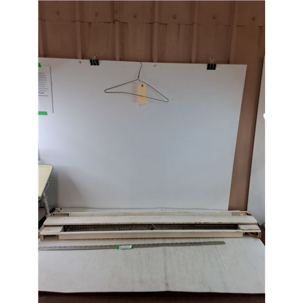 White Electric Baseboard Heater Untested