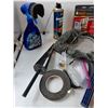 Image 2 : Window Insulation Kit, Puncture Seal, Tire Shine, (3) Scrapers, Anti-Skid Stoppers, Misc, Pickup Onl