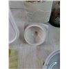 Image 10 : Anniversary Picture Frame, Drying Rack and Tub, Plastic Roughriders Mug, (2) Clay Goblets