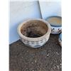 Image 2 : **(4) Ceramic Plant Pots No Shipping
