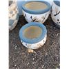 Image 4 : **(4) Ceramic Plant Pots No Shipping