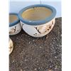 Image 8 : **(4) Ceramic Plant Pots No Shipping