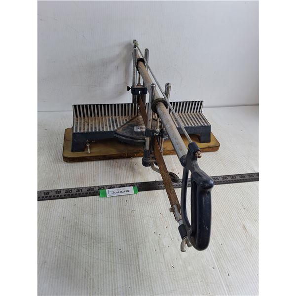 Mastercraft Mitre Saw - 18x25x10" - Cannot Ship