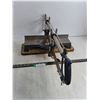 Image 1 : Mastercraft Mitre Saw - 18x25x10" - Cannot Ship
