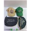 Image 1 : (2) Baseball Caps, (2) Pouches