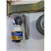 Image 2 : (2) Squeegees, Scissor Jack Adapter, (2) Electric Cords Untested As Is, Misc