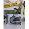 Image 3 : (2) Squeegees, Scissor Jack Adapter, (2) Electric Cords Untested As Is, Misc