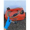 Image 2 : **(2) Plastic Fuel Containers- 25L & Unknown, Can't Ship